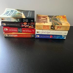 Lot Paperback Romance Novels 7 Books Stef Holm, Tara Quinn, Laura Wormer